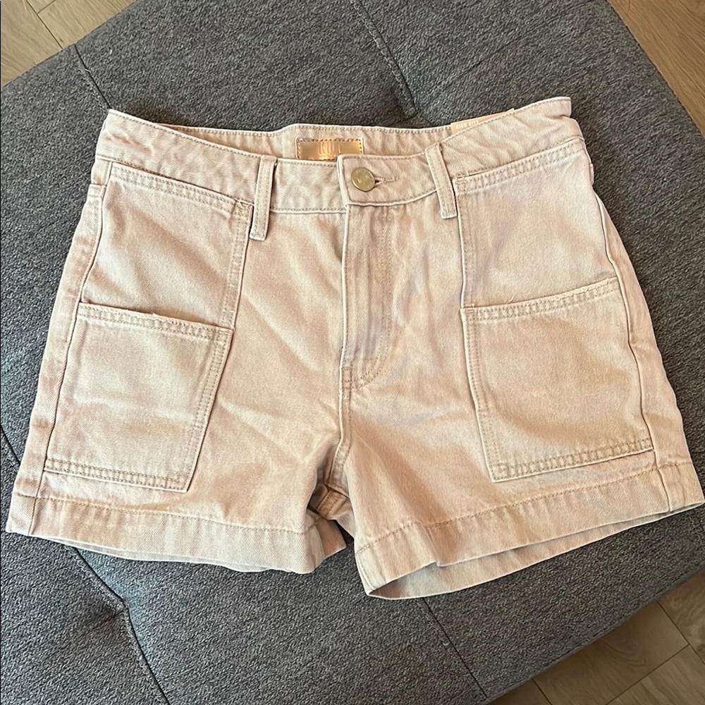 Kut from the Kloth Tan Cargo Shorts Relaxed Fit